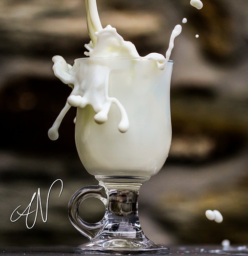 Milk Splash by © Axel Naud milk photo