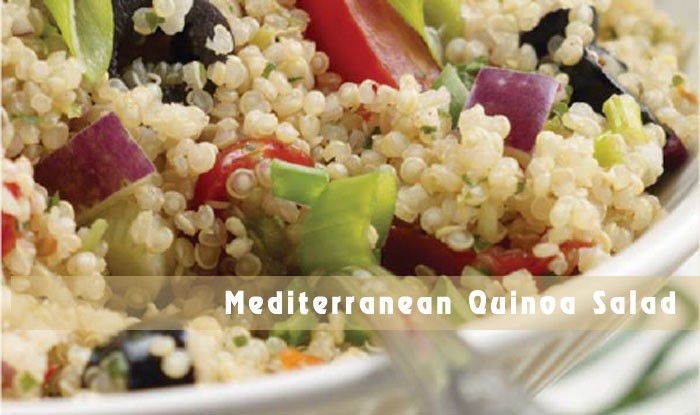 Mediterranean Quinoa Salad - Healthy Recipes