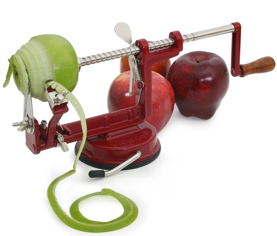VICTORIO VKP1010 Apple and Potato Peeler Review (Suction Base)