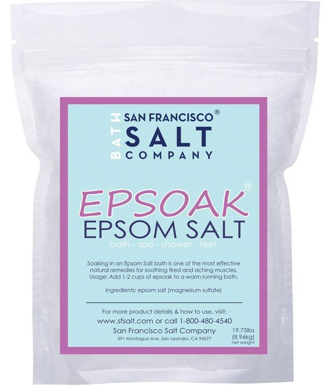 Review Epsoak Epsom Salt 19.75 Lbs (USP Pharmaceutical Grade)