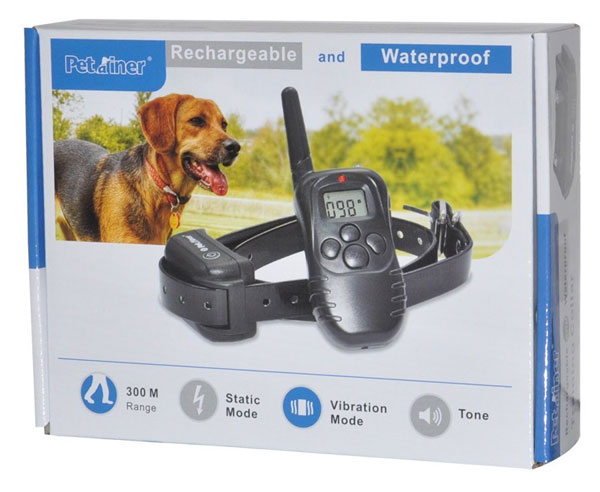 Review Petrainer 330 Yards Remote Dog Training Collar