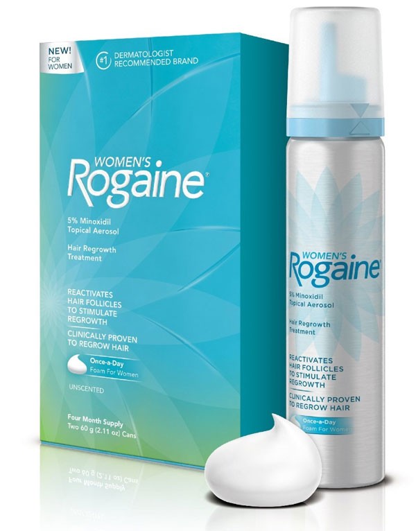 Review Rogaine Foam For Women: Hair Regrowth Treatment (4.22 Ounce)