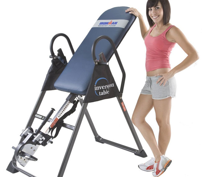 Ironman Gravity 4000 Inversion Table Review (Exercises Equipment)